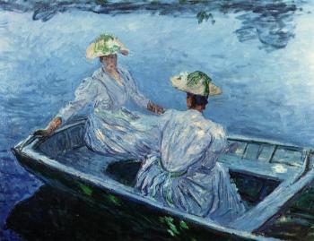 Claude Oscar Monet : The Blue Row Boat